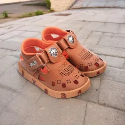 levot Lion Musical Sound Slip on First Walking Sandals for Baby Boys and Baby Girls(9-Months-2.5 Years) image 4