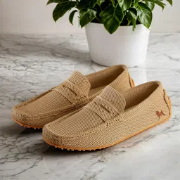 neeman's Knit Loafers for Men | Casual and Formal Slip-On Loafers | Trendy, Comfortable and Flexible | Lightweight Shoes for Mens, Designed for All Seasons image 1