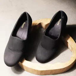 bata 6596 LEE Block Pump Black Pump Shoes for Women | Perfect for Casual and Formal Outing | Durable | Lightweight | Comfortable image 5