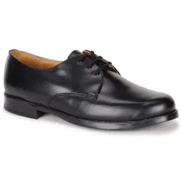 bata Men S Stride Black Formal Shoes image 1