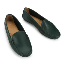 yoho Bliss Comfortable Slip On Formal Loafer for Women | Stylish Fashion Moccasins Range | Cushioned Footbed Finish | Flexible | Style & All-Purpose | Formal Office Wear Shoe image 4