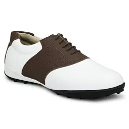 hitcaro Golf Shoe | Light Weight | Waterproof | Black/Brown/Wht | Golf Shoe with LACE UP image 5