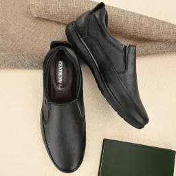 centrino Men's Durable Formal Shoes with a Smart and Round Design, Classic Derby Lace-Up Structure Crafted Material(8686) image 1