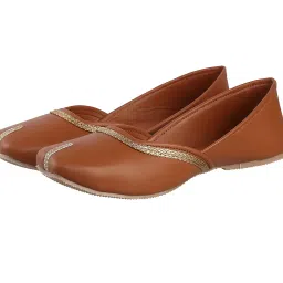 catbird Women's Mojari Traditional Punjabi Jutti Ethnic Shoes image 5