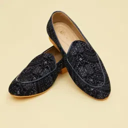manyavar Embroidery/Sequin Work/Jacquard Juti | Men's Ethnic Jutti | Juttis and Mojaris image 1