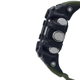 casio G-Shock GG-1000-1A3DR Black Analog-Digital Dial Green Resin Strap Men's Watch Mud Resistant Shock Resistant G662 image 1