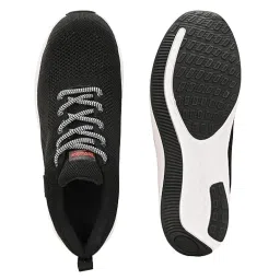 kavacha Knitted Upper Phylon Sole Safety Shoe with Steel Toe and Memory Foam Comfort,SH-228,Black image 3