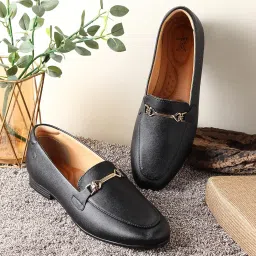 yoho Bliss 006 Slip-on Loafers for Women | Comfortable & Stylish Flat | Fashion Moccasins with Footpharma Footbed | Perfect for Casual, Formal Shoe image 1