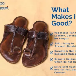 kalapuri Tradition Meets Timelessness: Step Out in Style with Heritage Kolhapuri Chappals image 3