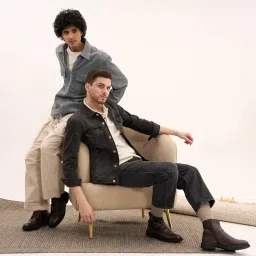 fausto Men's Leather Boots image 1