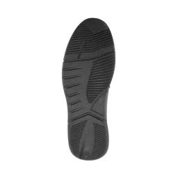 metro Men Leather Perforated Slip-On Formal Shoes image 5