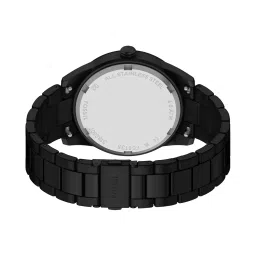 fossil Pearson Black Quartz Stainless Steel Watch FS6135 image 4