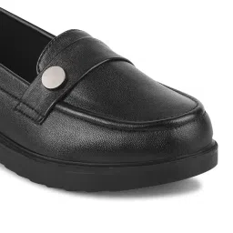 padchin Women's Loafers Dressy Fashion Comfortable Slip On Penny Loafers Footwear image 5