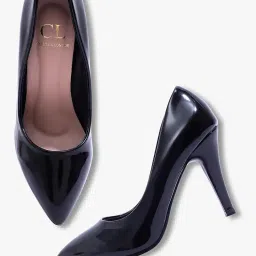 carlton london Women Comfortable Cone Heel Pointed Toe Slip On Fashion Shoes for Daily use, Office use, Casual use image 2