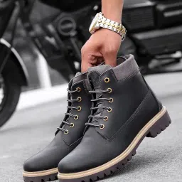 bacca bucci Men Leather Hiking Boot image 3