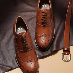 arrow Mens Charter 2.0 Lace Up Shoes - (UK10) (US11) (2FA24938K06) Tan image 5