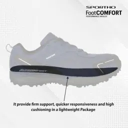 nivia Men Marathon Running Shoe for Mens | Rubber Outsole with Breathable Mesh Upper with PVC Synthetic Leather | Die Cut N.R E.VA Sockliner | Ideal for Trail Running image 3