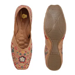 sneakersvilla Womens Rajasthani Mojari | Punjabi Mojaris Jutti’s for Girls | image 5
