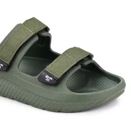 zoom shoes FLTM05 Men's Sandals With Adjustable Velcro Strap Ultra Soft & Flexibility Anti Skid Comfortable Waterproof Daily Sandals for Men image 3