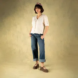 theater Women Mary Jane Chunky Platform Shoes | Slip-On Flats | Stylish & Comfortable for Work, Travel & Casual Wear image 3