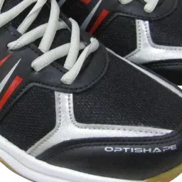 thrax Court Power 999 Badminton Shoes Gray Black Color image 2