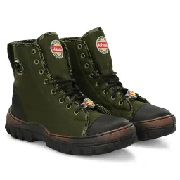 mikaasa Men's Jungle Fighter Boots, Army Military Boots image 3