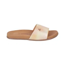 mochi Women Synthetic Leather Comfort Slider image 2