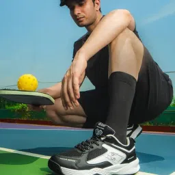 bacca bucci Pickle Series Court Sneakers with Ortholite Eco Insoles Serve Style & Smash Comfort—India's First Co-Branded Pickleball Sneakers image 1