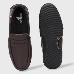 centrino Slip-On Men's Formal Shoe | Stylish Non-Lace Design | Soft Cushioned Insole for Comfort | Premium Craftsmanship & Durable Build | Perfect for Office & Formal Wear (6647) image 3