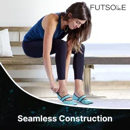 nufoot Futsole Sport Soft-Sided Shoes for Indoors/Outdoors, Foldable & Flexible Footwear for Sport, Exercise, Yoga or Travel, Dance Shoes image 5