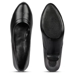 fashimo Women Formal Heel Shoes MO31-Brown image 5