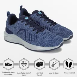 Paragon PUK3502GS Sports Shoes for Men | Stylish Design, Comfortable Cushioned Insole, Lace up and Sturdy Grip for Better Fitting, Breathable Upper Material | Ideal for Everyday Use image 3