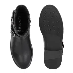 el paso Women Faux Leather Casual Chelsea Boots EPW4202_P image 4