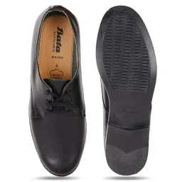 bata Men S Stride Black Formal Shoes image 4