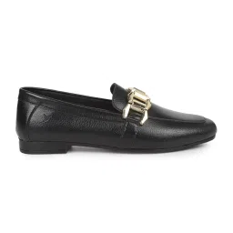 yoho Bliss Comfortable Slip On Formal Buckle Loafer for Women | Stylish Fashion Moccasins Range| Cushioned Footbed Finish | Flexible | All-Purpose Office Wear Shoe image 3