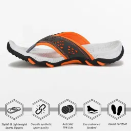 paragon K1409G Men's Stylish Flip Flops | Casual, Durable, Comfortable & Lightweight Slippers with Cushioned Soles | Easily Washable | Ideal for Outdoor Use image 2