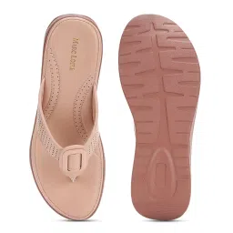 marc loire Women Soft Comfortable Solid Platform Heels image 4
