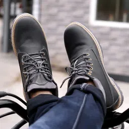 bacca bucci Men Leather Hiking Boot image 2