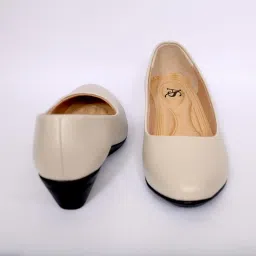 anita sarees Women Stylish Formal Wedges Heel Ballet Flats | Casual, Formal and Office Comfortable Belly Shoes Trendy Slip On Ballerina Shoes for Women and Girls, 1 Pair image 3