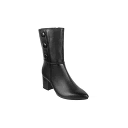 metro Women Synthetic Block Heel Calf-Length Chukka Boot image 2