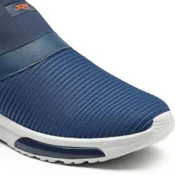 jqr Minerva Men's Casual Sports Shoes Mesh Upper Slip on Design Soft Cushioned Memory Foam Insole Extra Grip Anti Skid Comfortable Lightweight Durable for Gym, Walking, Jogging & Everyday image 4