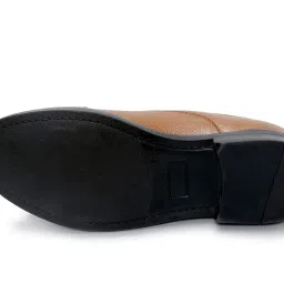 icebull leather JEFL002 TAN Formal Leather Police Shoes for Girls OR Womens image 3