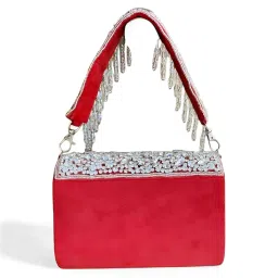 nimasha urbane Party hand clutch with Stone image 1