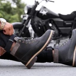 bacca bucci Men Leather Hiking Boot image 1