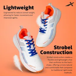 vector x Swing 2.0 Cricket Shoes for Men & Boys Sports Shoes Lightweight Upper with TPU Fusing, EVA Midsole with Rubber Oustole Cricket Practice/Professional image 4