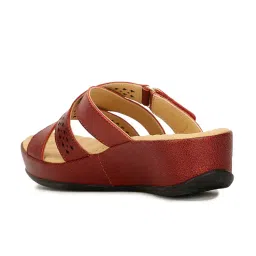 scholl Women Mule Slipper Luna Mule - 7 UK Brown image 2