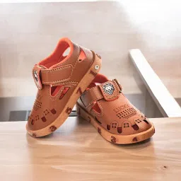 levot Lion Musical Sound Slip on First Walking Sandals for Baby Boys and Baby Girls(9-Months-2.5 Years) image 3