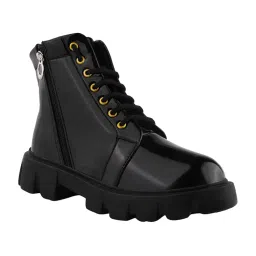 tryme Comfortable Alluring Extra Cushion Inner Sole and Skin Friendly Ankle Boot with Low Heels for Womens and Girls image 4
