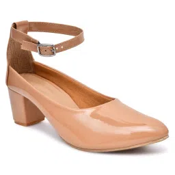 karaddi Bellies for Women Ladies and Girls Wedge Pumps Daily Use Collage Office image 1