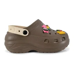 heleey Cartoon Embellished Slip-On Clogs, Lightweight Comfortable Footwear for Women and Girls image 4